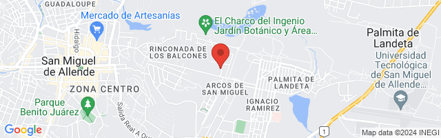 Property 4965 Map in San Miguel de Allende