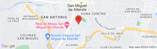 Property 4968 Map in San Miguel de Allende