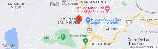 Property 4974 Map in San Miguel de Allende