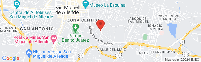 Property 4977 Map in San Miguel de Allende