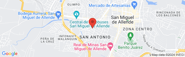 Property 4990 Map in San Miguel de Allende