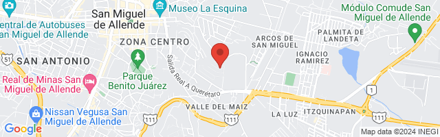 Property 5000 Map in San Miguel de Allende