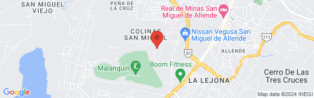 Property 5023 Map in San Miguel de Allende