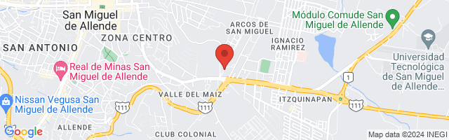 Property 5034 Map in San Miguel de Allende