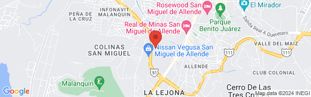 Property 5036 Map in San Miguel de Allende
