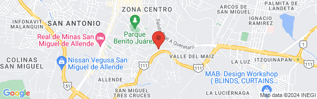 Property 5049 Map in San Miguel de Allende