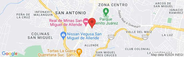 Property 5066 Map in San Miguel de Allende