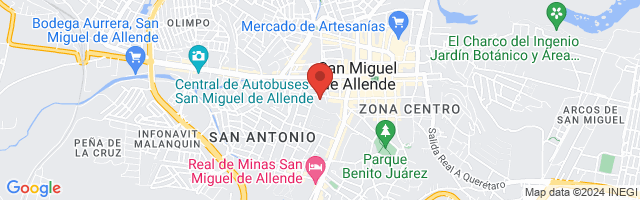 Property 5076 Map in San Miguel de Allende