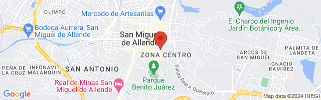 Property 5080 Map in San Miguel de Allende
