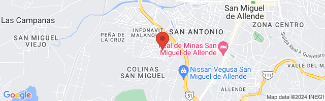 Property 5082 Map in San Miguel de Allende