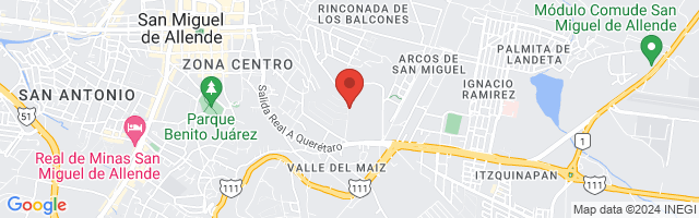 Property 5085 Map in San Miguel de Allende