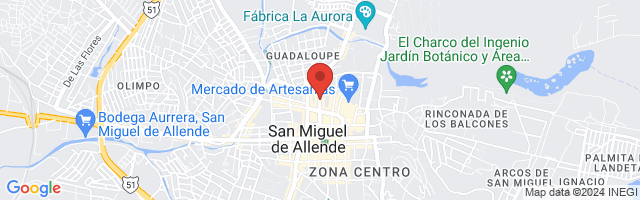 Property 5087 Map in San Miguel de Allende