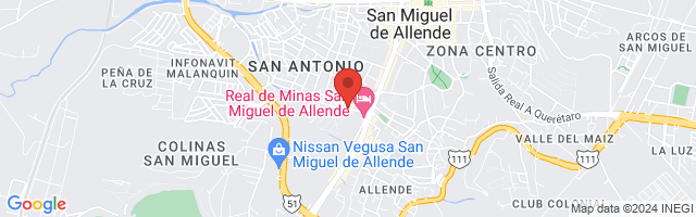 Property 5100 Map in San Miguel de Allende