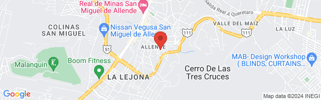 Property 5134 Map in San Miguel de Allende