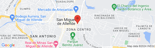 Property 5135 Map in San Miguel de Allende