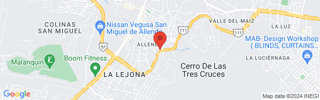 Property 5160 Map in San Miguel de Allende