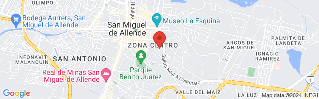 Property 5165 Map in San Miguel de Allende