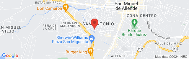 Property 5167 Map in San Miguel de Allende
