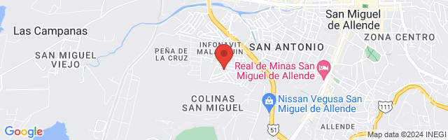 Property 5168 Map in San Miguel de Allende