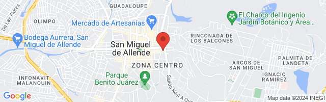 Property 5170 Map in San Miguel de Allende