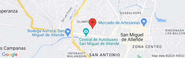 Property 5176 Map in San Miguel de Allende