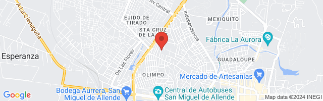 Property 5218 Map in San Miguel de Allende