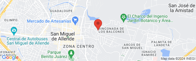 Property 5223 Map in San Miguel de Allende