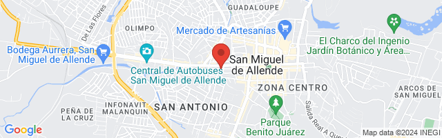 Property 5228 Map in San Miguel de Allende