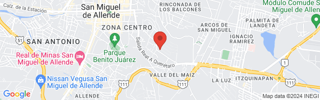 Property 5264 Map in San Miguel de Allende