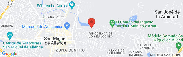 Property 5268 Map in San Miguel de Allende