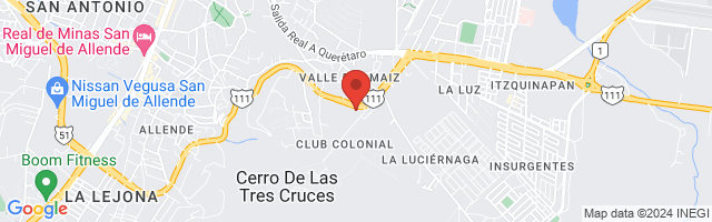 Property 5292 Map in San Miguel de Allende