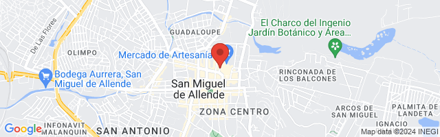 Property 5301 Map in San Miguel de Allende