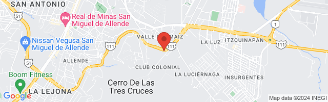 Property 5302 Map in San Miguel de Allende