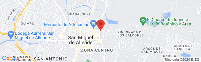 Property 5309 Map in San Miguel de Allende