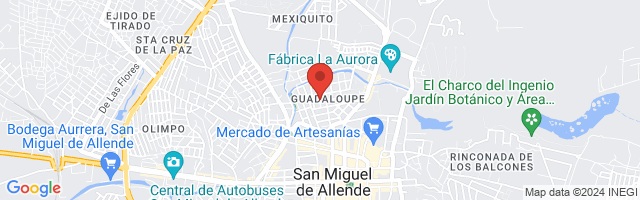 Property 5337 Map in San Miguel de Allende