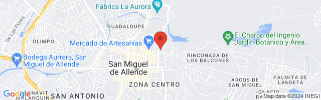 Property 5342 Map in San Miguel de Allende