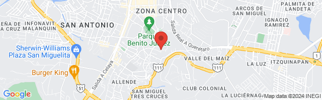 Property 5344 Map in San Miguel de Allende