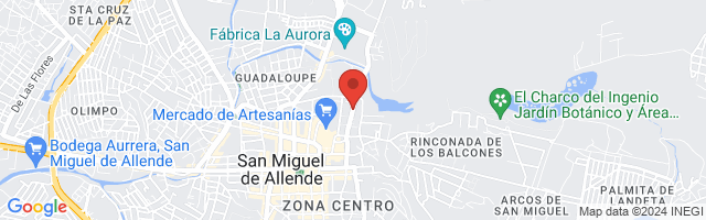 Property 5347 Map in San Miguel de Allende