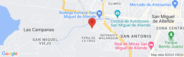 Property 5371 Map in San Miguel de Allende