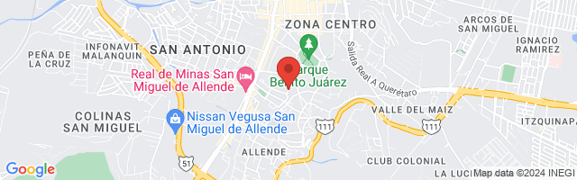 Property 5373 Map in San Miguel de Allende