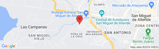 Property 5382 Map in San Miguel de Allende