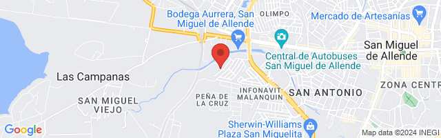 Property 5405 Map in San Miguel de Allende