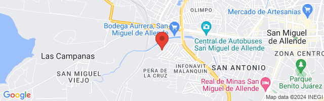 Property 5407 Map in San Miguel de Allende