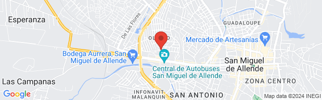 Property 5409 Map in San Miguel de Allende