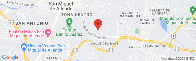 Property 5412 Map in San Miguel de Allende