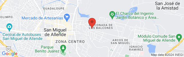 Property 5415 Map in San Miguel de Allende