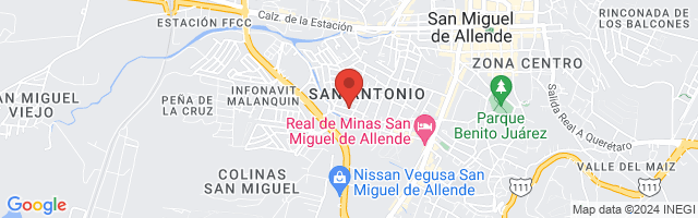 Property 5420 Map in San Miguel de Allende