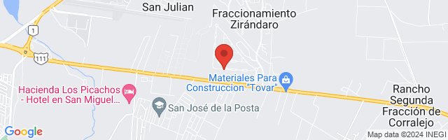 Property 5424 Map in San Miguel de Allende