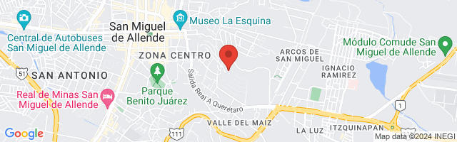 Property 5431 Map in San Miguel de Allende