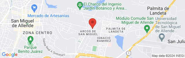 Property 5432 Map in San Miguel de Allende
